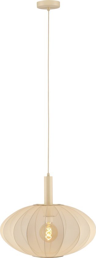 Lucide CORINA - Hanglamp - Ø 50 cm - 1xE27 - Beige