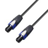 Adam Hall K5S425SS2000 audio kabel 20 m Jack (2.5mm) Zwart