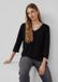 s.Oliver V-hals T-shirt zwart katoen 34