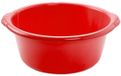 PLASTICFORTE Afwasbak teil - Set van 2 stuks - Kunststof - Rond - 10 liter - Rood