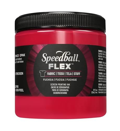 Speedball Flex Stof Zeefdruk Inkt, 8 Oz, Fuchsia