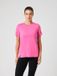Björn Borg Sportshirt Dames Trainingshirt Korte Mouw - Gerecycled Polyester - Roze - Maat M