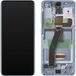 Samsung Display met Touchscreen Galaxy S20 5G G981 / S20 G980, met Frame, Blauw, Service Pack GH82-22131D