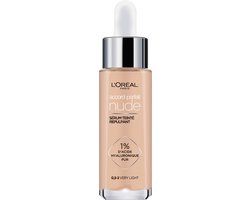L'Oréal Paris Accord Parfait Nude Volumegevend Getint Serum Foundation met hyaluronzuur - 0.5-2 Very Light - 30ml