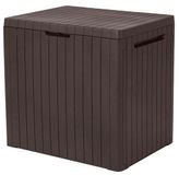 Keter City Storage Box 113L - Bruin - Kunststof - 55 x 57 x 44 cm