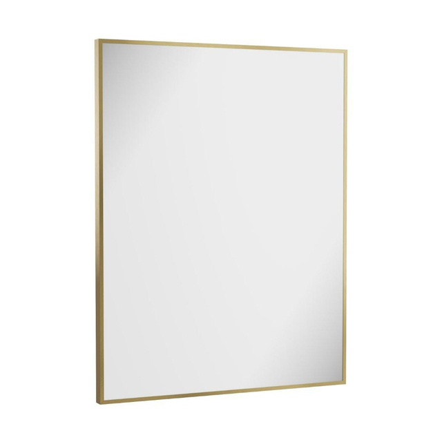 Crosswater Crosswater MPRO spiegel - 90x70cm - verticaal/horizontaal - geborsteld messing (goud) MPNI7090F