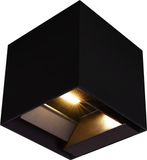 V-TAC Éclairage solaire Applique murale 9W 800lm IP65 Noir