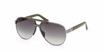 Guess GU00304 Shiny gunmetal Pilot Zonnebrillen voor heren