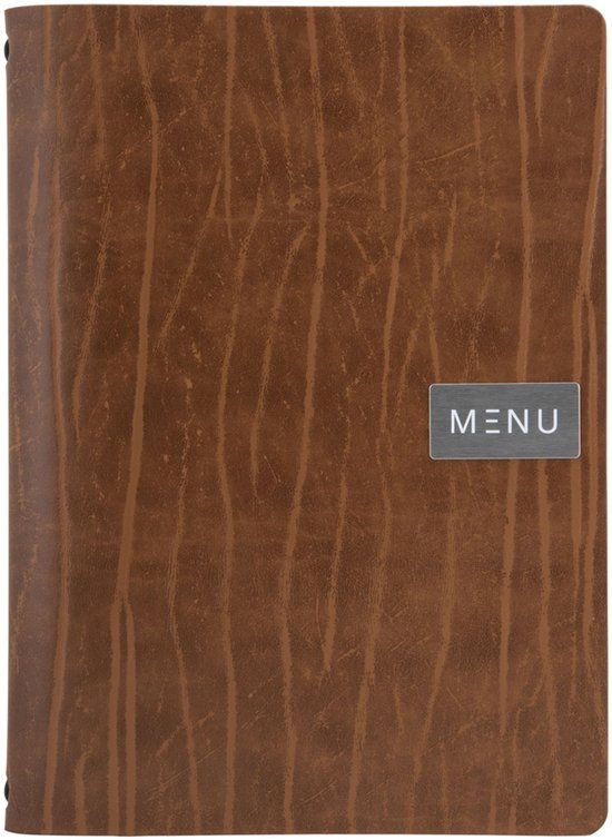Securit menumap RUGA A5 leer bruin