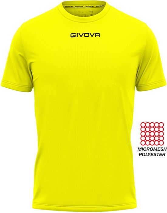 Warehouse Givova One Microforata Sports T-shirt - Unisex - XL - Multicolor