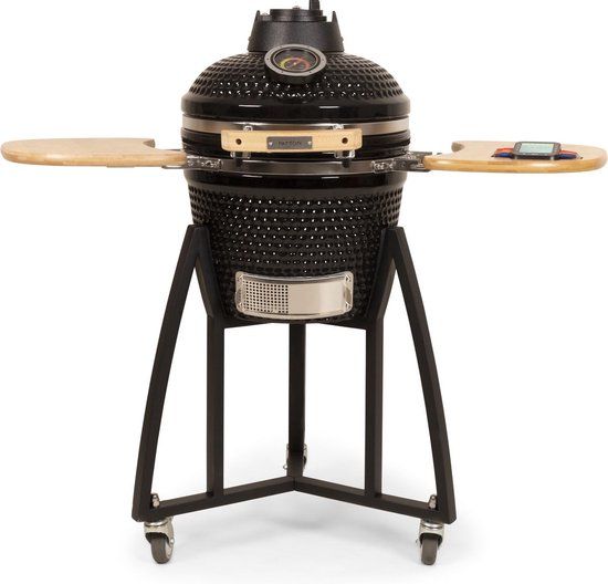 Patton Premium Kamado 16" Keramische Barbecue - Zwart