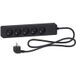 Schneider Electric - Bloc Multiprise 5 Prises 2p+t - Anthracite