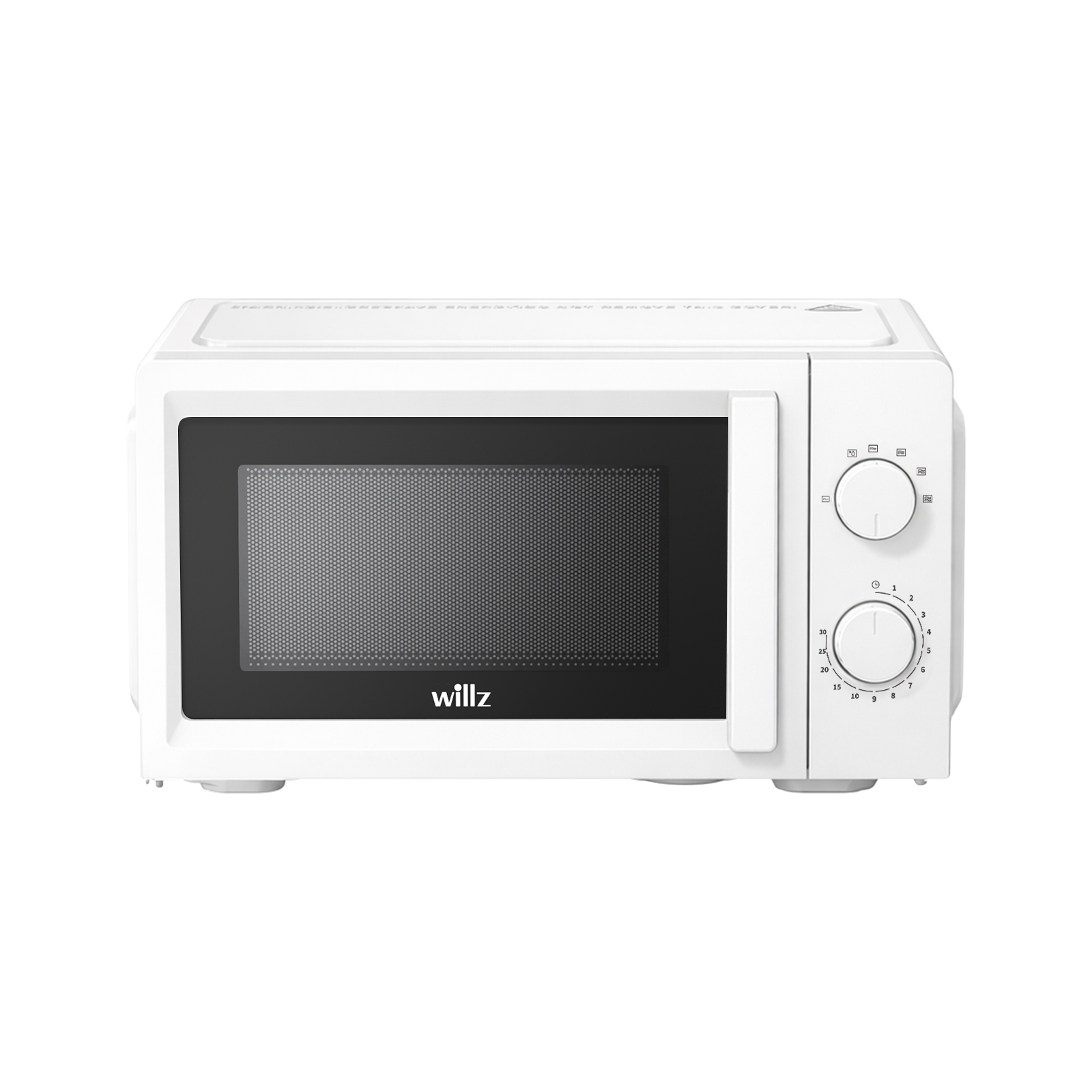 Galanz P4 kleine magnetronoven 20 liter 700 watt mechanische knop, 6 vermogensniveaus ontdooien voor appartement slaapzaal kantoor