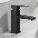 SnelShoppen Robinet de lavabo noir
