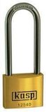 Kasp K12550L80A1 Hangslot 50 mm Gelijksluitend Goud-geel Sleutelslot
