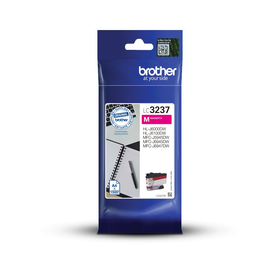 Brother LC-3237M Magenta Ink Cartridge - Original - Standard Yield