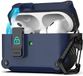 Coverzs Étui robuste en TPU et PC pour AirPods 4 - Bleu