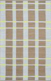Safavieh Vloerkleed Collin handgemaakt in- & outdoor groen synthetisch 122x183 cm