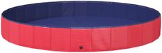 vidaXL Zwembad Ø300 x 38 cm Rond Opzetzwembad Familiebad PVC Rood