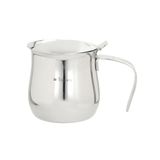 Klein koffiezetapparaat voor 1 kop met afneembaar papieren filter – koffiepot voor dagelijks gebruik, eenvoudige reiniging, van aluminium, 10 cl