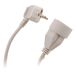 Zenitech Verlengkabel, 16 A, 2P+T, HO5VV-F 3G1,5 mm², wit, 5 m