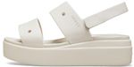 Crocs Brooklyn 4USandale voor dames, stucco, 34/35 EU