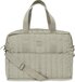 Jollein Luiertas Puffed Moos Olive Green - Schoudertas - Polyester - 42 x 30 x 13 cm
