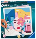 CreArt, Ravensburger CreArt Adults Trend - Träumende Frau