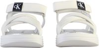 Calvin Klein Elisabet Leren sandalen in jeanslook voor kinderen Zwart Unisex Maat 34