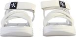 Calvin Klein Elisabet Leren sandalen in jeanslook voor kinderen Zwart Unisex Maat 34
