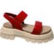Pollini Cuir rouge pour femmes