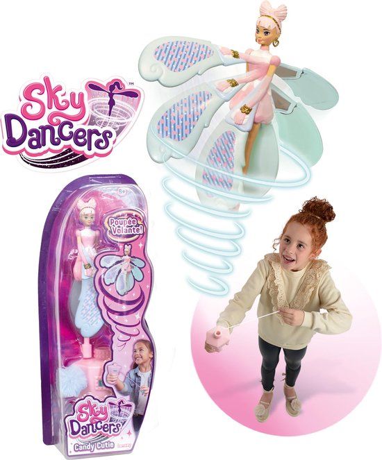 Lansay Sky Dancers Candy Cutie Vliegende pop