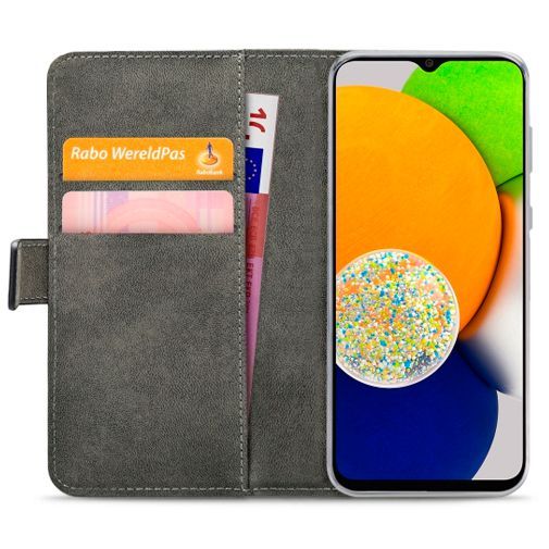 Mobilize PU-leer Book Case Zwart Samsung Galaxy A03