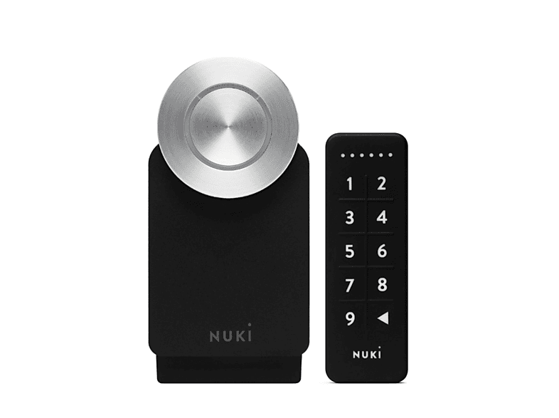 Nuki Nuki Smart Lock (4e Generatie) Met Keypad - Slim Slot Zwart