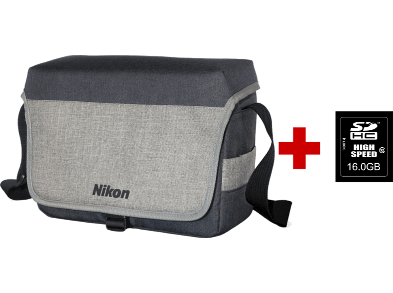 Nikon SLR Accessory Kit (Tas + 16GB microSD-kaart)