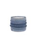 Buff | Nekwarmer, gebreid en fleece, blauw