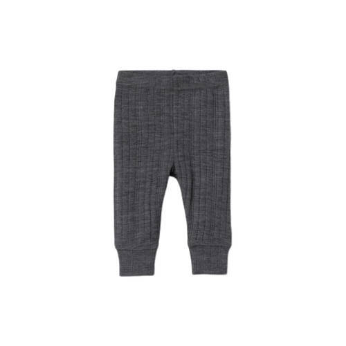 NAME IT NAME IT BABY baby wollen broek NBMWANG donkerblauw