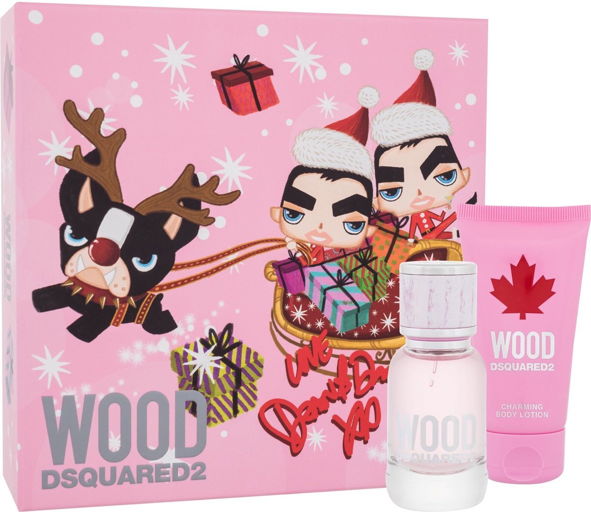 Dsquared² Wood for women Set - Eau de toilette 30 ml + Body lotion 50 ml gift set / 30 ml