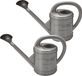 Prosperplast Arrosoir - 2x - gris - plastique - 5 litres