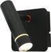 Steinhauer Lampe murale Volari 4712ZW Noir