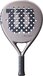 Wilson Carbon Force (Diamant) Padel Racket - 2024 - Zilvergrijs