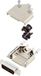 Amphenol L17DTPK-M-25+L717SDB25P D-sub connecteur mâle 180 ° Nombre de pôles : 25 Trou de soudure 1 pièce