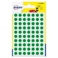 Avery zweckform PSA08V markeringspunten Ø 8 mm groen (490 etiketten)