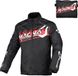 Macna Rainossi Motorfiets Regenjas - Zwart/rood/wit