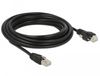 Delock 85670 Netwerkkabel Zwart 5 m Cat6 S/FTP