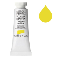Winsor & Newton Winsor & Newton Designers gouache 345 lemon yellow (14 ml)