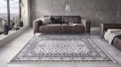 Nouristan Perzisch tapijt Parun Täbriz - grijs 80x150 cm