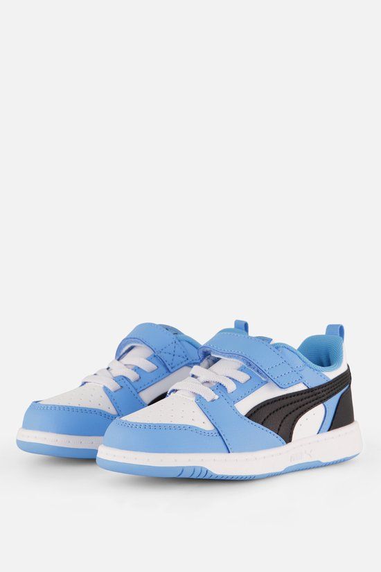 Puma Rebound V6 Lo Inf Sneakers Blauw Synthetisch Kinderen
