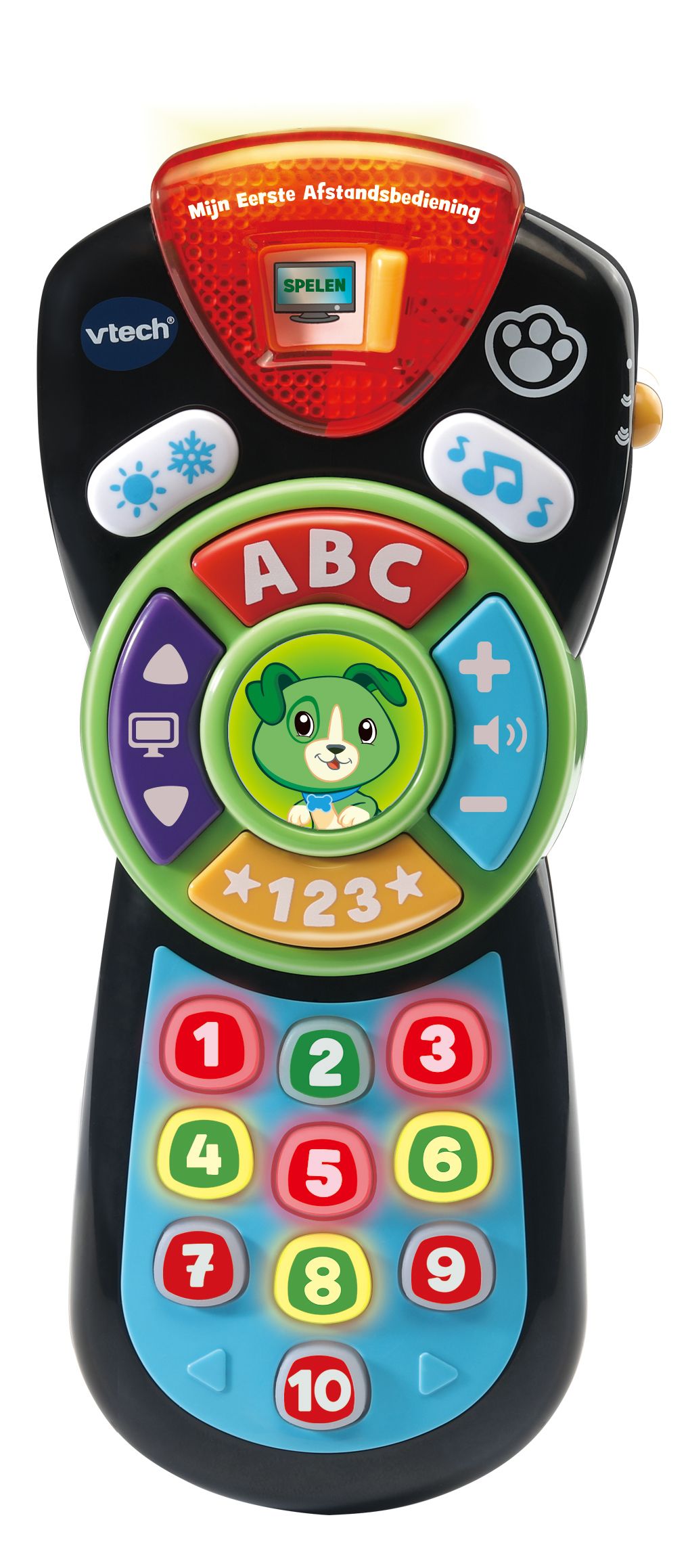 VTech Mijn Eerste Afstandsbediening - Educatief Babyspeelgoed - Cijfers en Letters - 9-36 Maanden