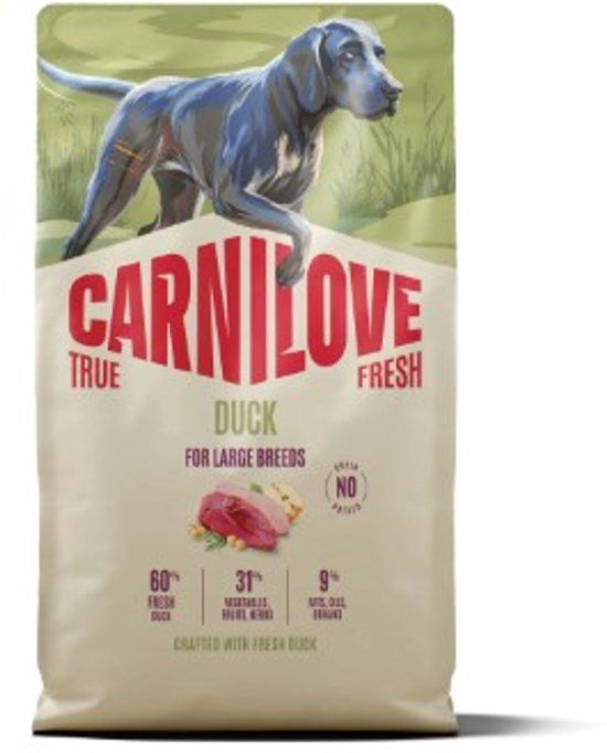 CARNILOVE TRUE FRESH - Dog - Duck for Adult Large Breeds 4 kg